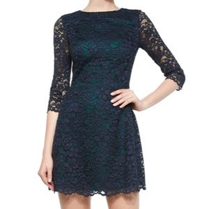 Tory Burch Navy Lace Dress size 4